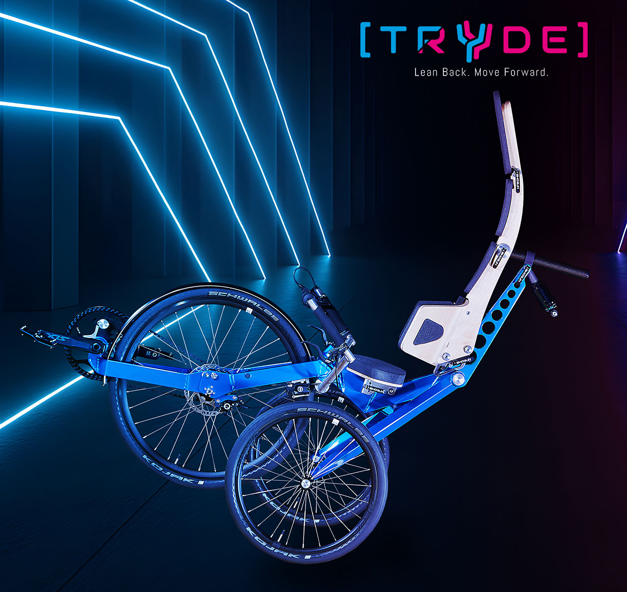 Liegefahrrad | Tryyde | Standby-Modus