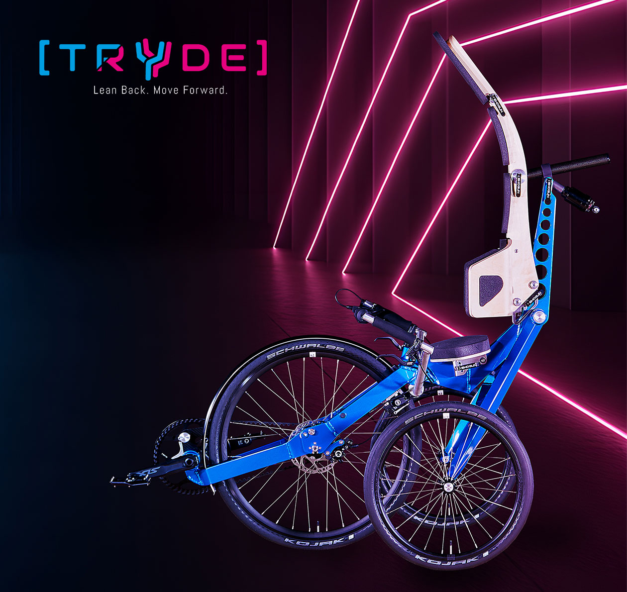 Liegefahrrad | Tryyde | Standby-Modus